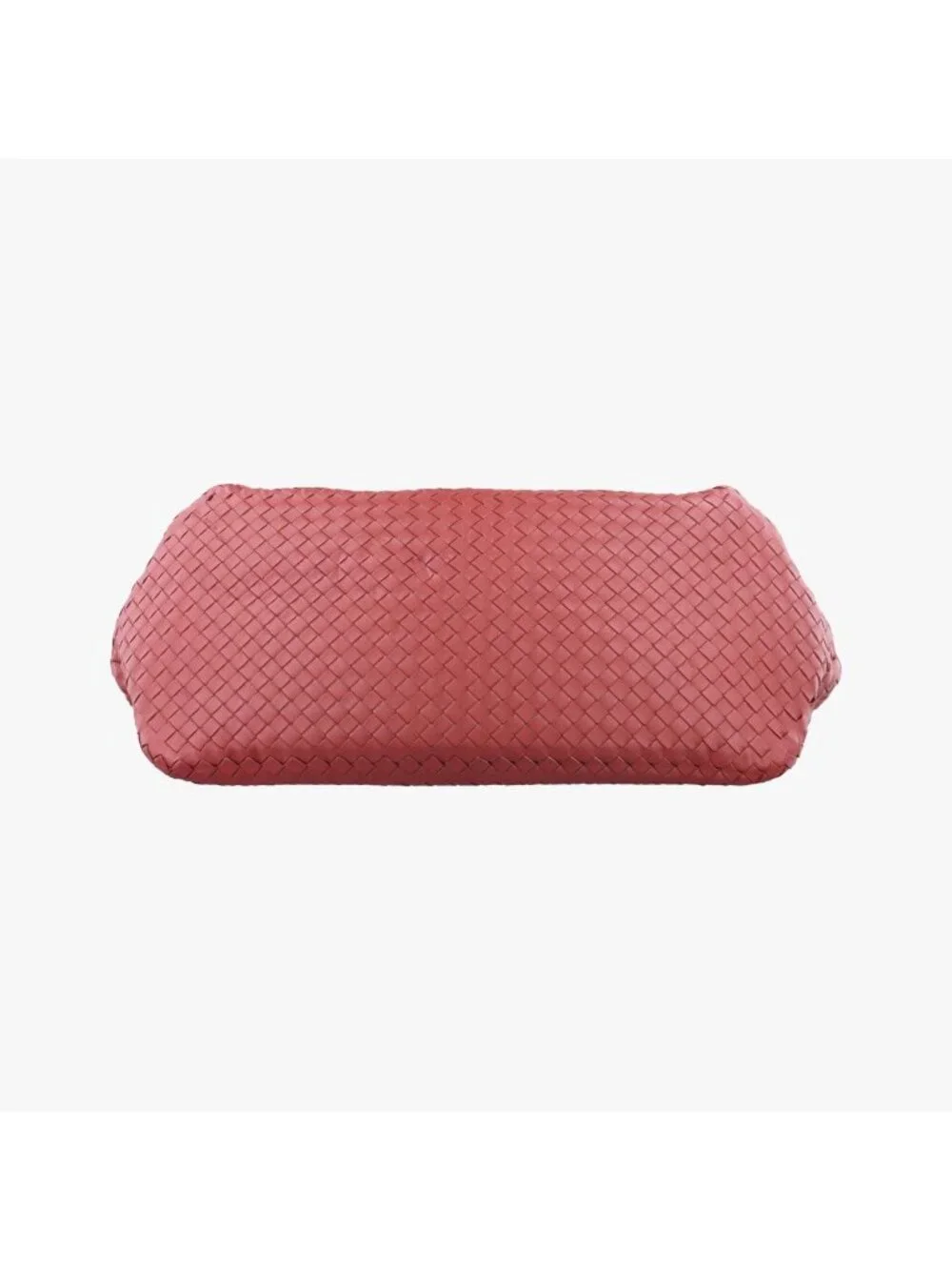 Bottega Veneta Intrecciato Pink Lambskin Handbag